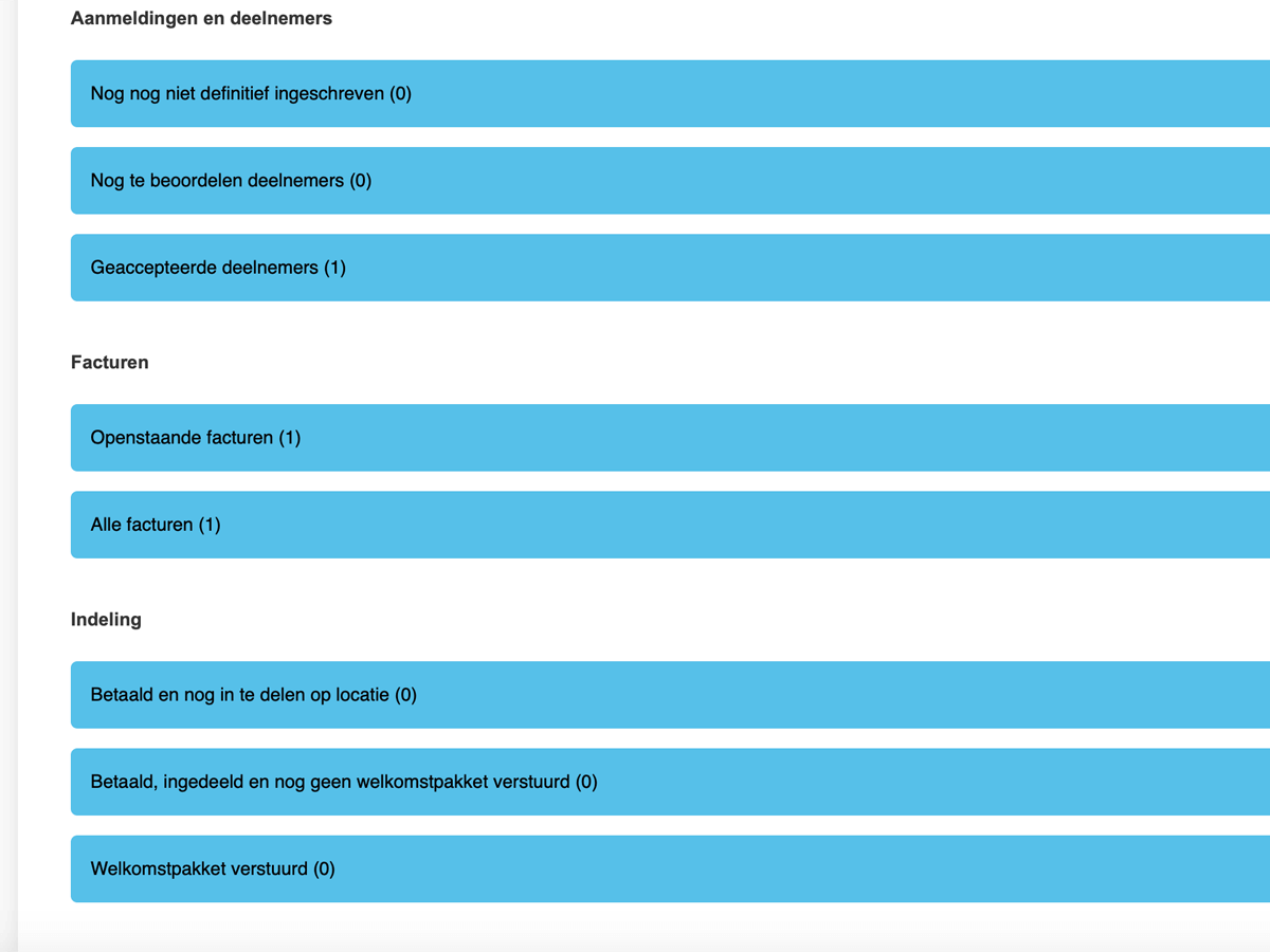 Beoordeling en facturatie